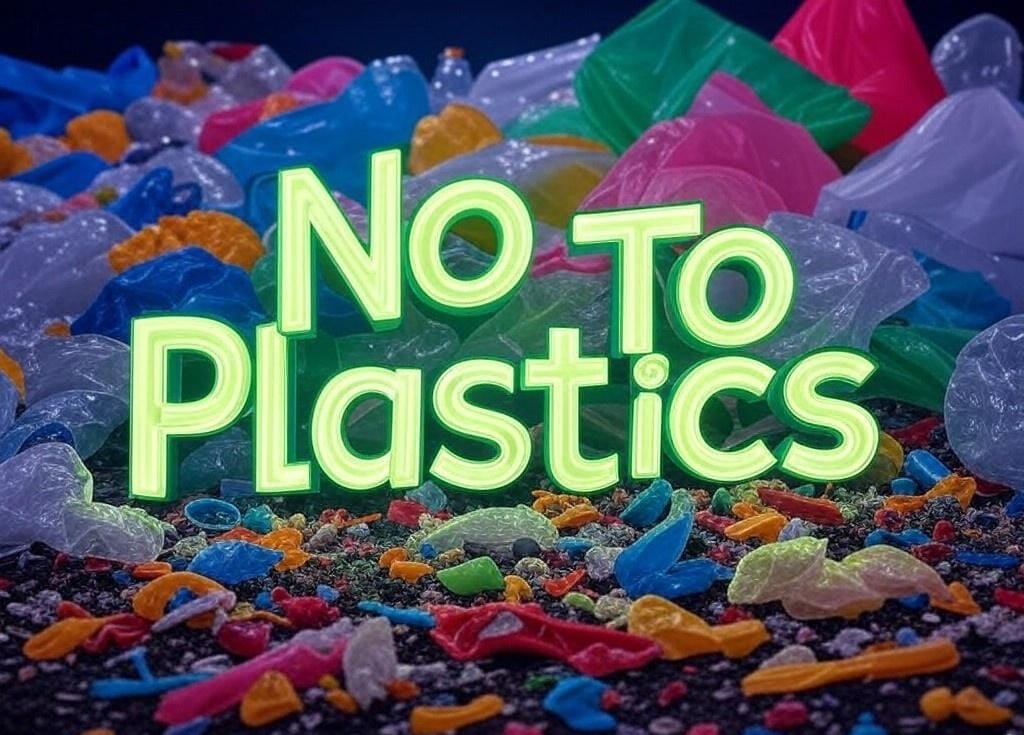 say no to plastics impacting health